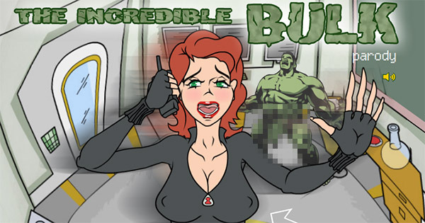 Black Widow Toon Porn - The Incredible Bulk - porn games