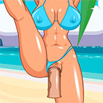 Porn Game On Beach - Samus Space Beach - v1.5 - video game porn
